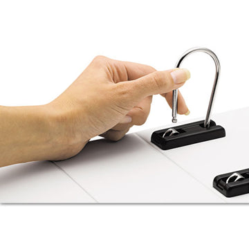 find It™ Gapless Loop Ring View Binder, 3 Rings, 5" Capacity, 11 X 8.5, Black freeshipping - TVN Wholesale